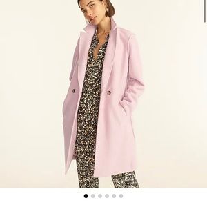 BNWT  Daphne Boiled Wool Coat Lavender Field color